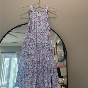Lilly Pulitzer Blue and Pink Patterned Dress